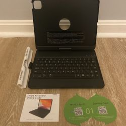 iPad case for ipad Pro 11 inch (4th/3rd/2nd/1st Gen),iPad Air 5th/4th Generation Case with Keyboard