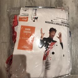 Adult Shark Survival Halloween  Costume 