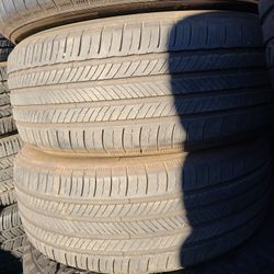 4.    235/55/19.  Michelin  40%