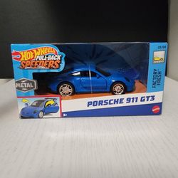 Hot Wheels Pull-Back Speeders Porsche 911 GT3 