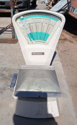 An old Post Office scale