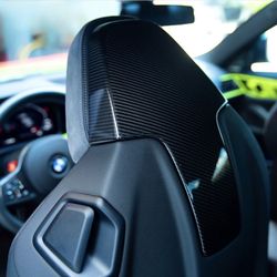 Carbon Fiber Seat Back Covers 