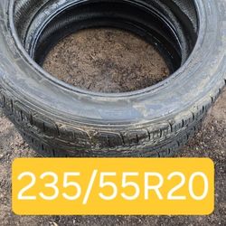 235/55R20 Tires One Pair