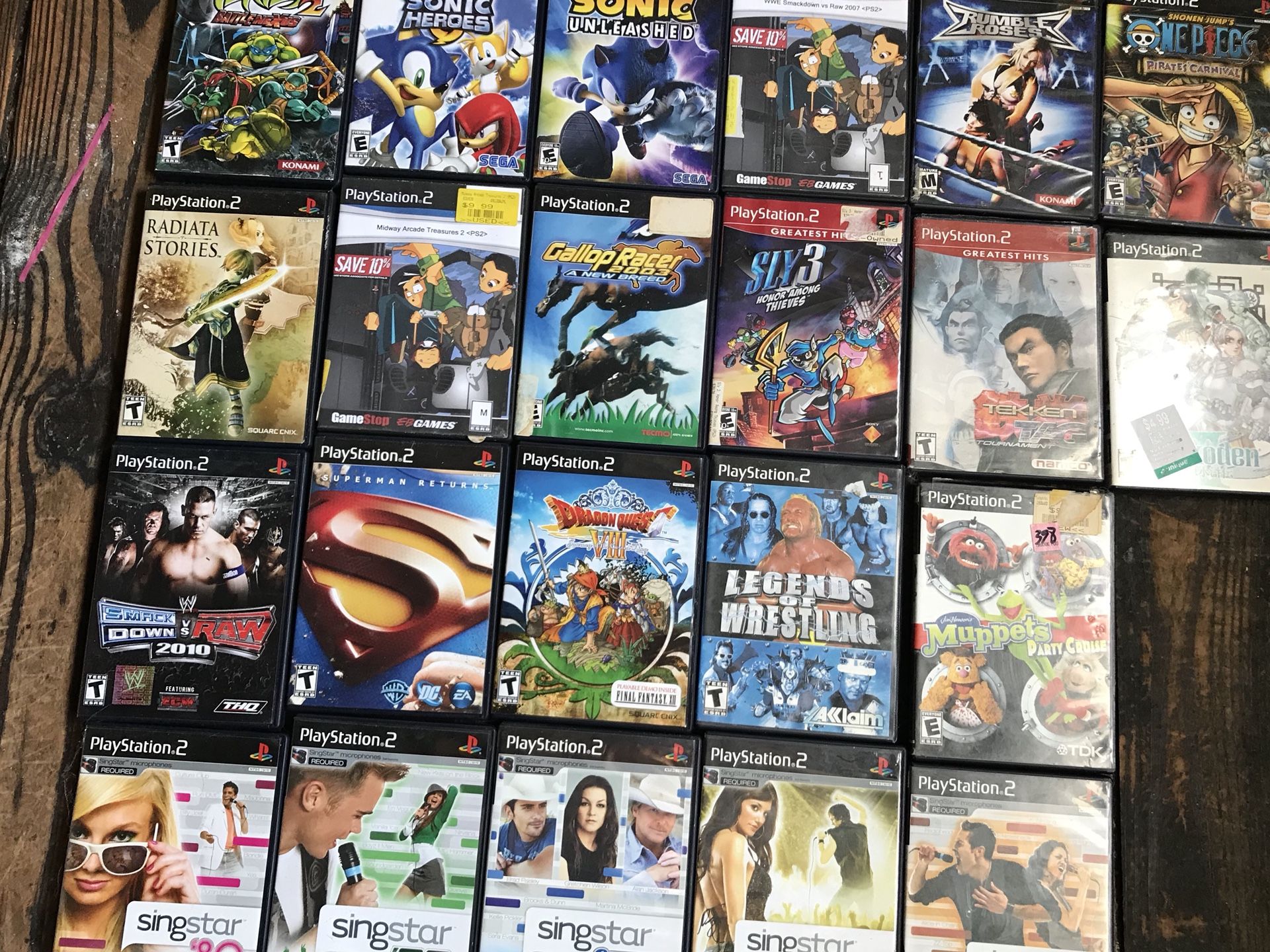 22 PS2 Games