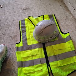 Hard Hat With Vest