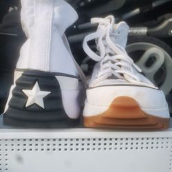 Converse Run Star Hike Hi Gum Shoes 