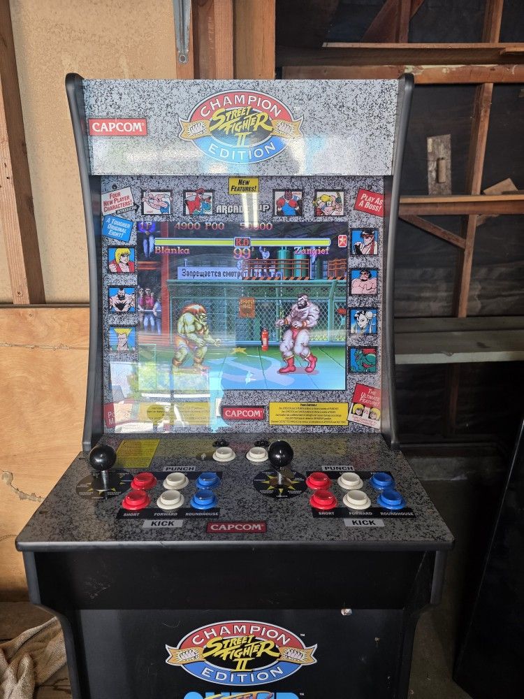 Street Fighter Arcade 1UP