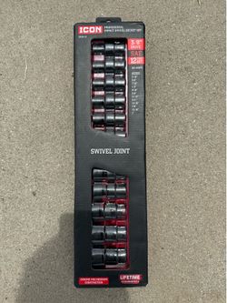 Icon tools swivel sockets