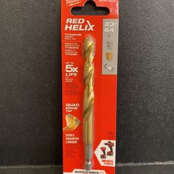 Milwaukee Red Helix 23/64”