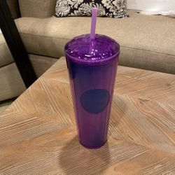 New Starbucks Purple Dome Lid Tumbler
