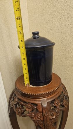 Fiesta Ware HLC Cobalt Blue Canister