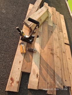 Thick 2" tounge and groove.LumberSenco Flooring Nailer with Mallet and Nails