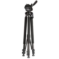 Sunpak 5800DLX 58" Tripod for Cameras Smartphones and GoPro - Black