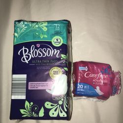 Ultra Thin Pads  and liners