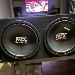 Dual Mtx Audio Subs Ported Box