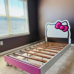 Hello Kitty Twin Size Bed