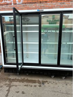 4 door refrigerator cooler