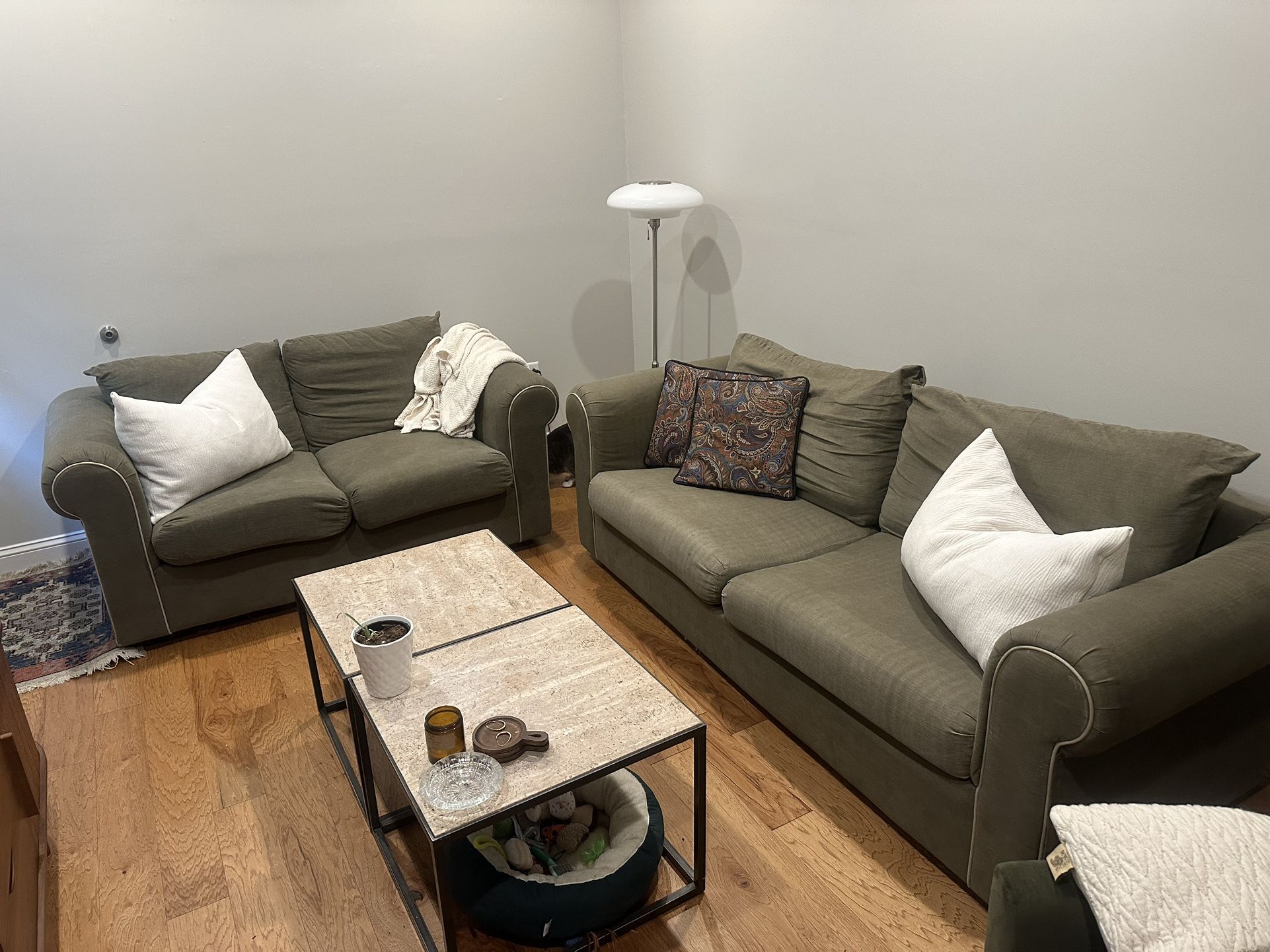 Green Couch Set