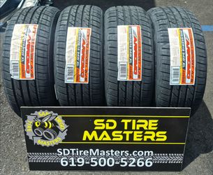 4 NEW TIRES P205/55R16 ARROYO GRAND SPORT w/50k miles warranty $360 all 4 FREE INSTALLATION and BALANCED !!