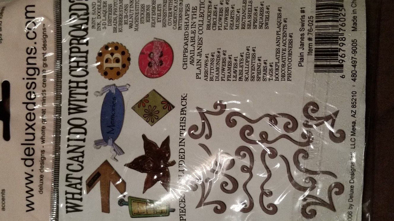 Scrapbooking Press Board-Spirals