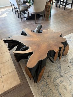 Handcrafted coffee table