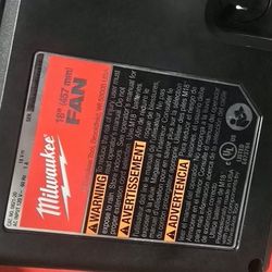 18" JOBSITE Milwaukee Fan