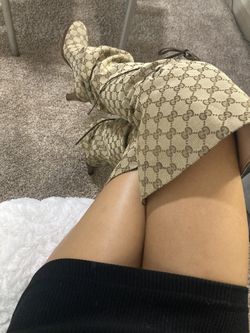 Thigh High Gucci Boots for Sale in Houston TX OfferUp