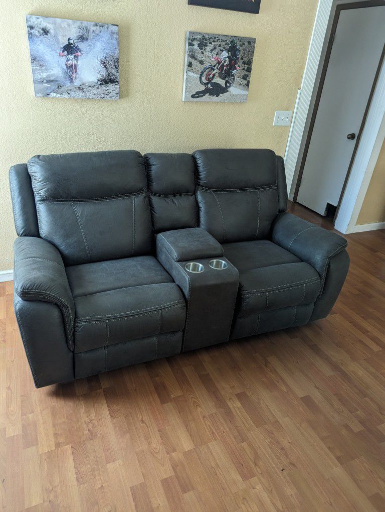 Wall Hugger Double Electronic Recliner