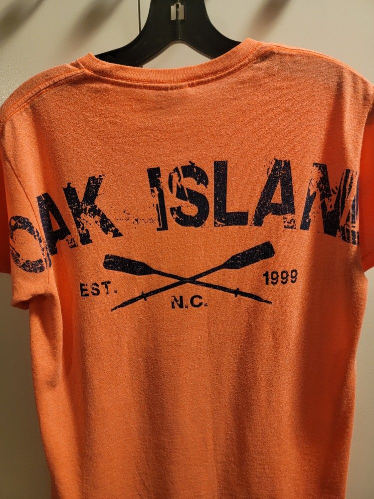 Men's T-shirt of  Oak Island, NC Size Small