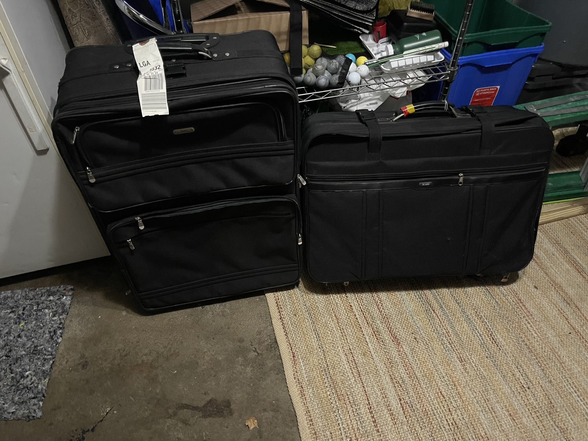 Large Luggage And Suit Carrier