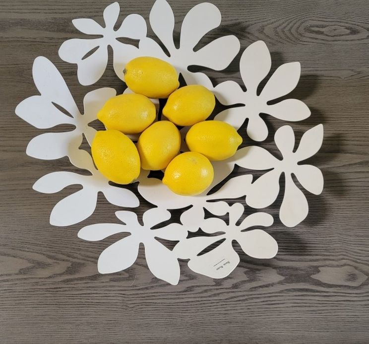 Ikea Flower Metal Bowl