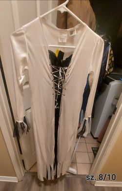 Black and white Halloween dress