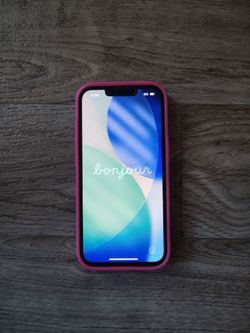 Apple iPhone 16e straight talk in Pink Silicone Case