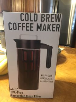Cold Brew Coffee Maker NEW