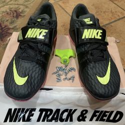 Nike Track and Field MJ Elite High Jump Spikes (Size: 10.5)