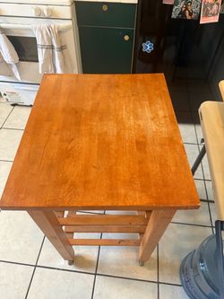 IKEA Wood Cart