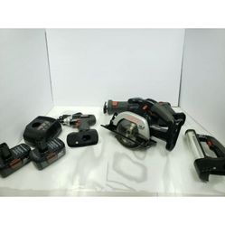 Craftsman 19.2V Battery Charger impact driver reciprocating saw trim saw light