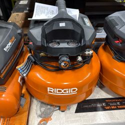 Ridgid 6 Gallon Air Compressor New
