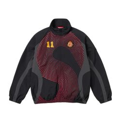 Supreme S Logo Track Jacket Black Large