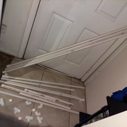 PVC Pipe & Connectors. Various Sizes. Easy For DIY ($15)