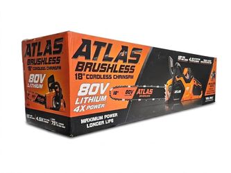 18" Cordless Chainsaw - Atlas