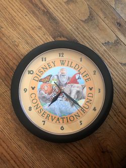Disney wildlife conservation fund clock