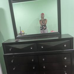 Bedroom Dresser, Chest, And Nightstand 