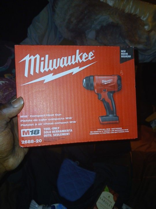 Milwaukee M-18 Compact Heatgun ! 