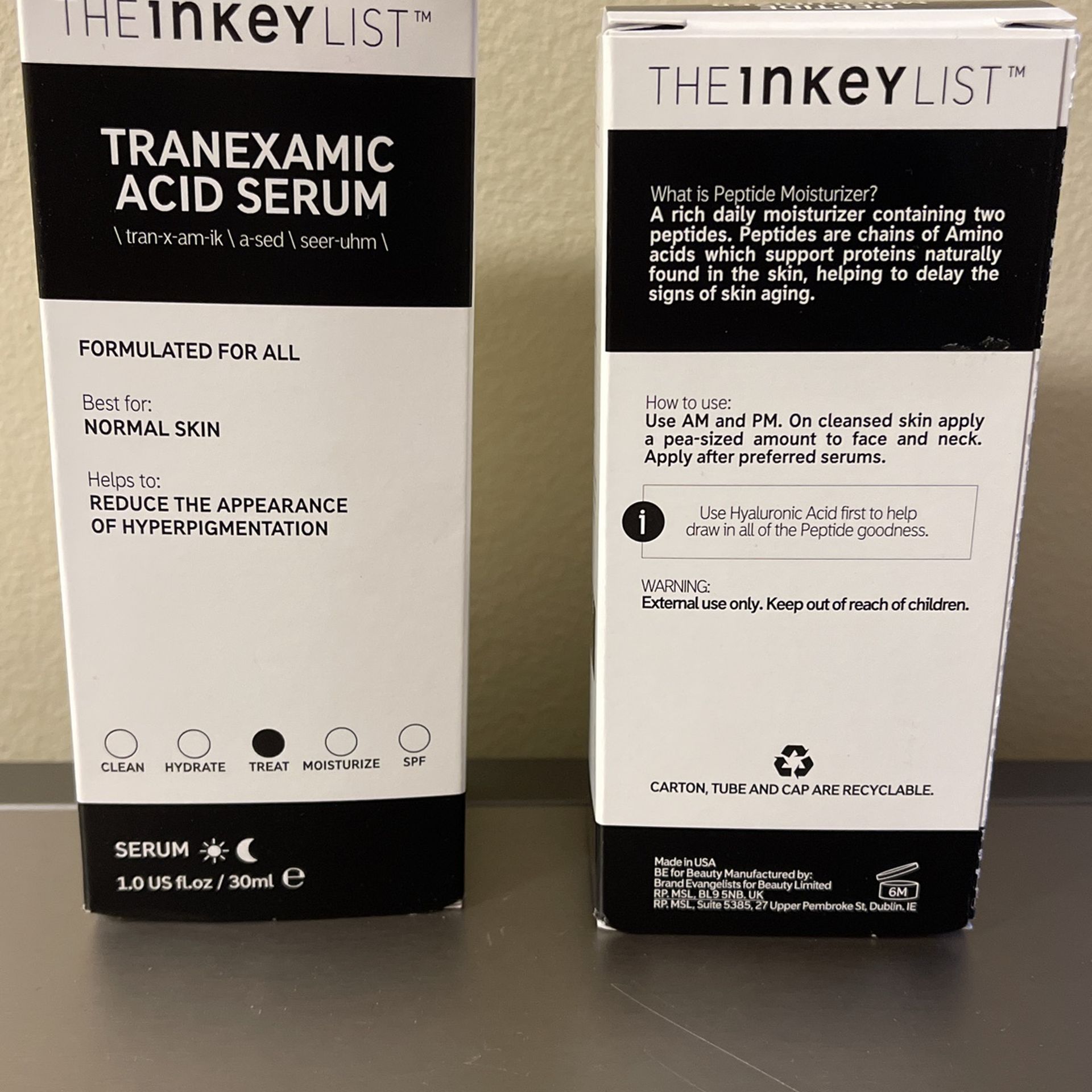 The In Key List Serum And Moisturizer