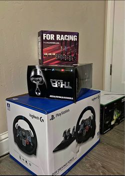 Logitech G29 Steering wheel Full Simulator