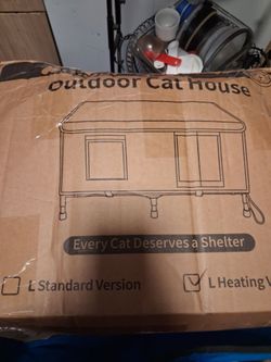 Outdoor cat house