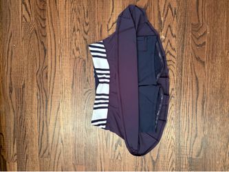 Navy and White Lululemon Skirt