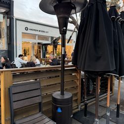 Commercial Round-Top Mushroom Patio Heaters (Qty 4)