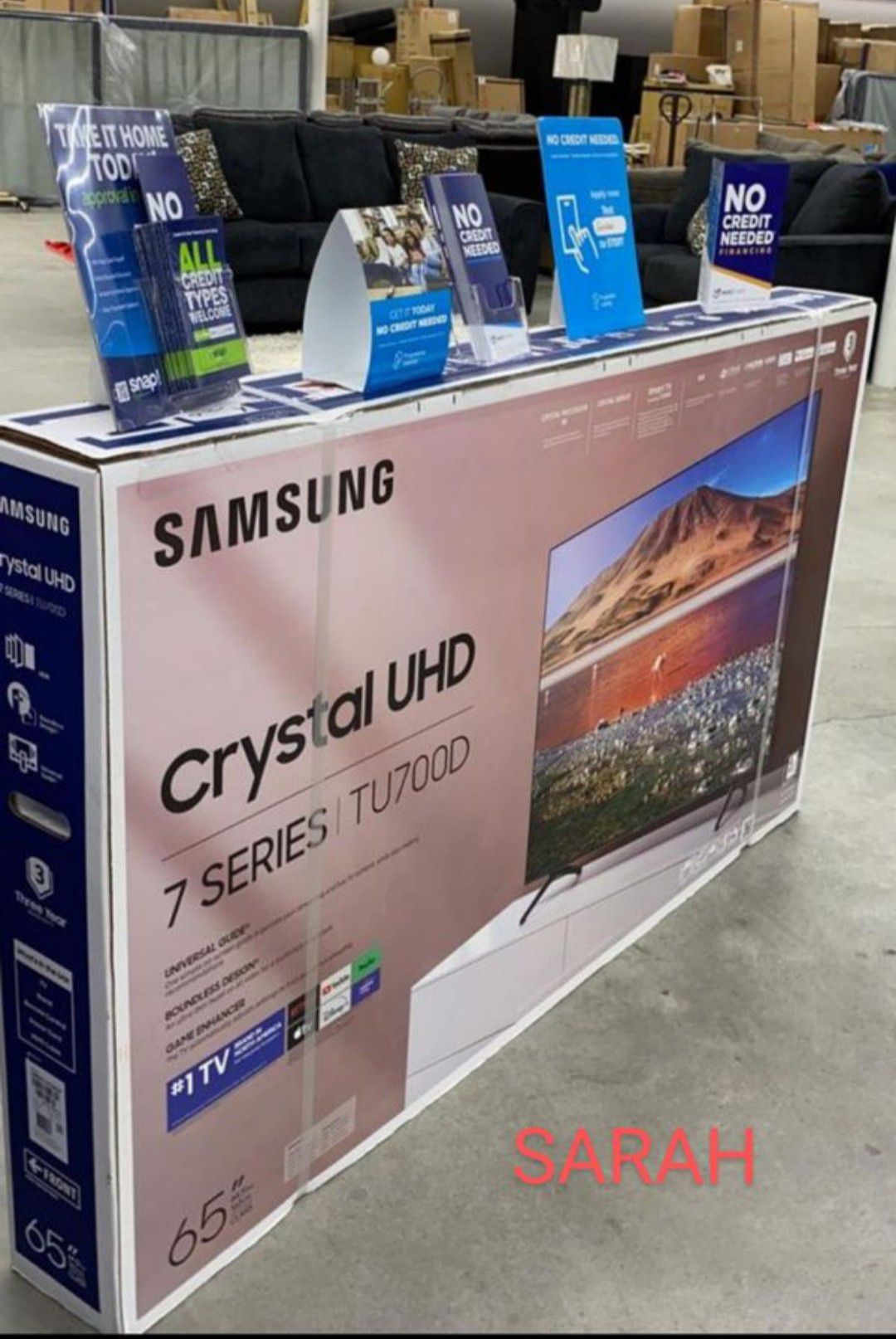Brand New 🧿🧿🧿Samsung LG Smart 4K tv With console ps4 or Soundbar 🌟 Down payment $39🌟